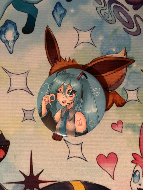 Vocoloid- Hatsune Miku Buttons