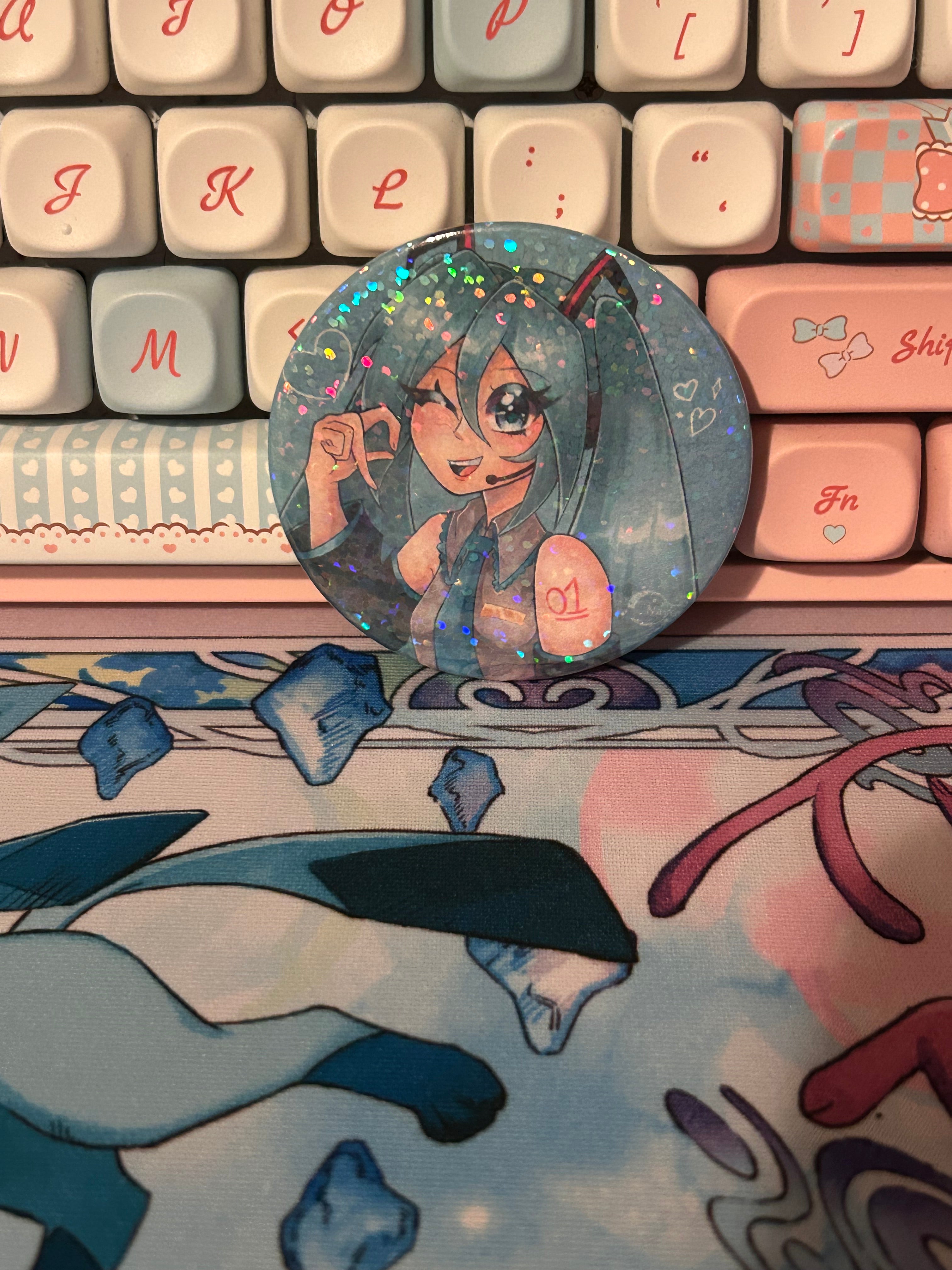 Vocoloid- Hatsune Miku Buttons