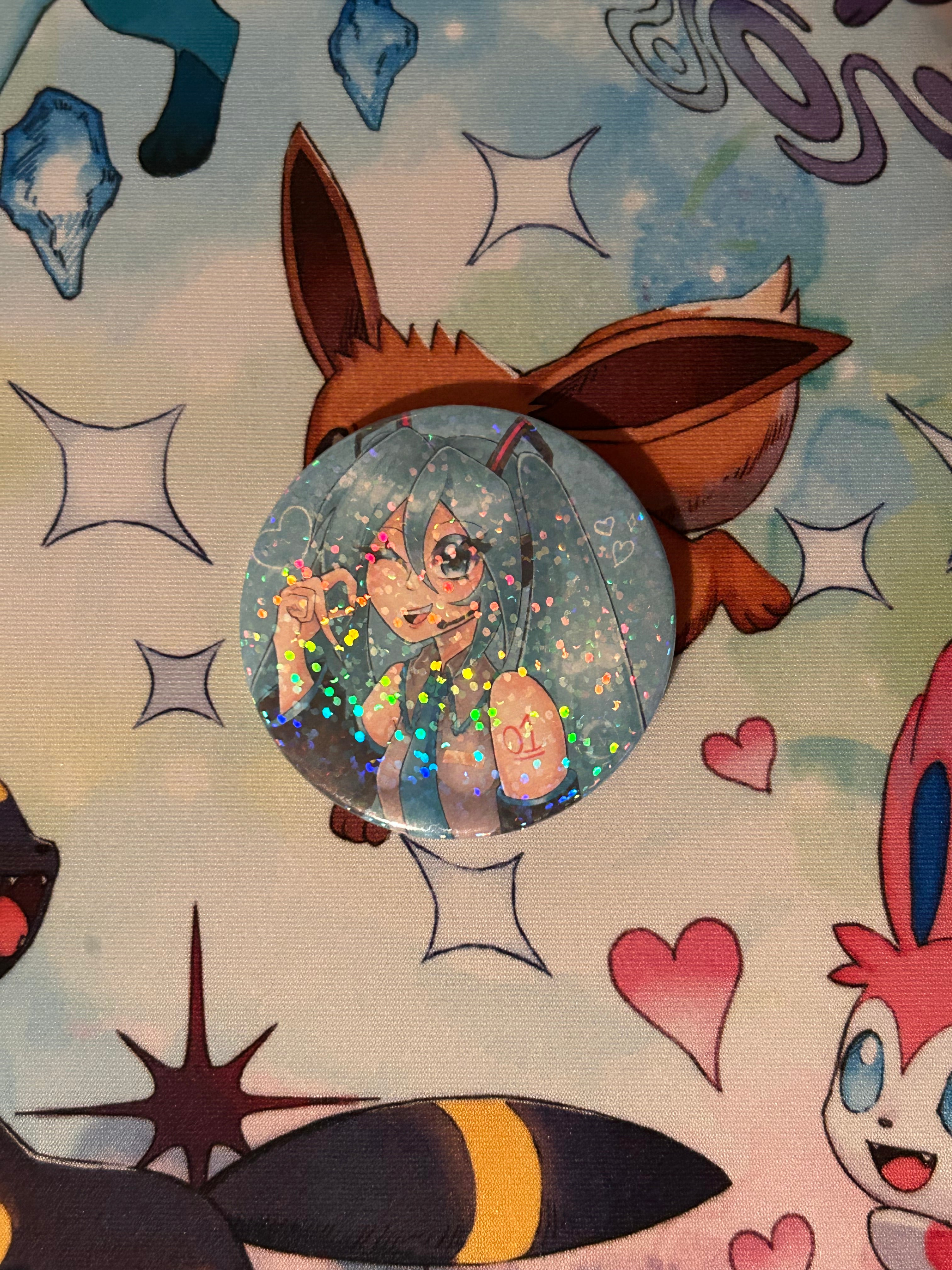 Vocoloid- Hatsune Miku Buttons