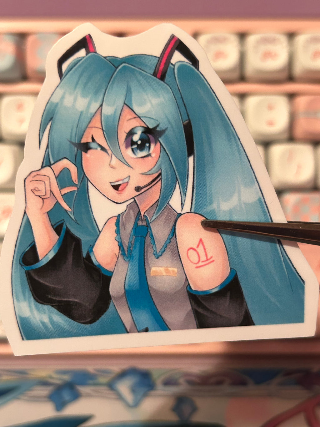 Vocoloid-Hatsune Miku Stickers