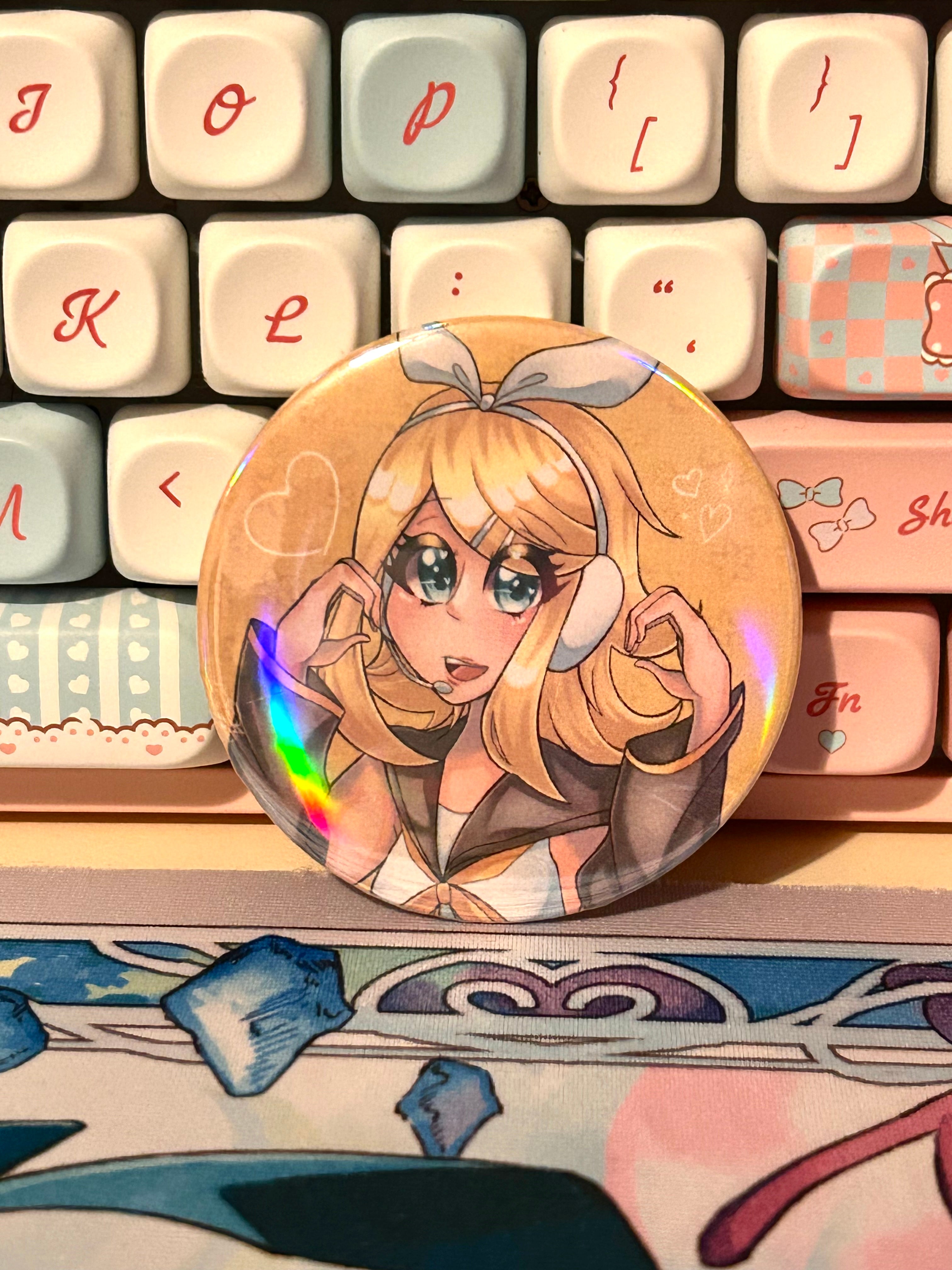Vocoloid- Rin buttons