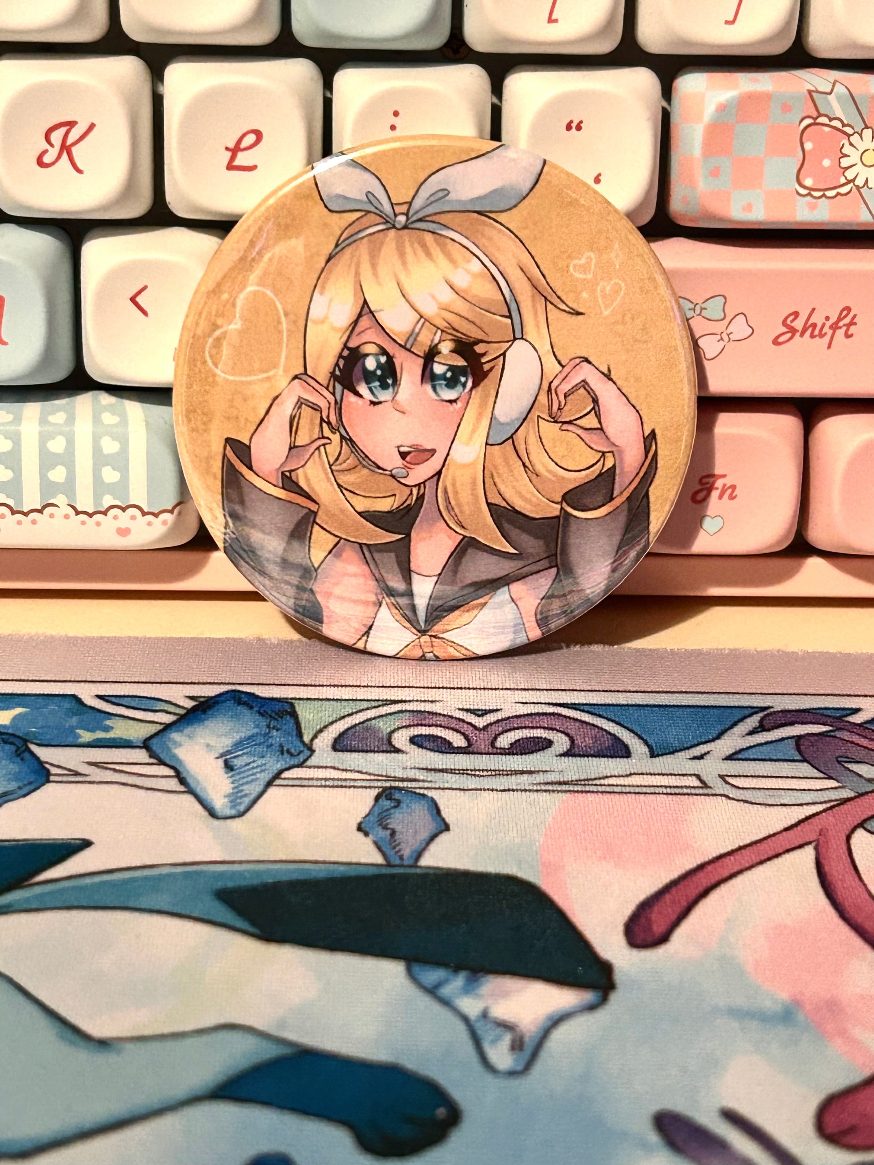 Vocoloid- Rin buttons