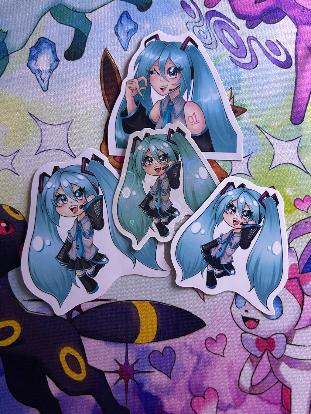 Vocoloid-Hatsune Miku Stickers