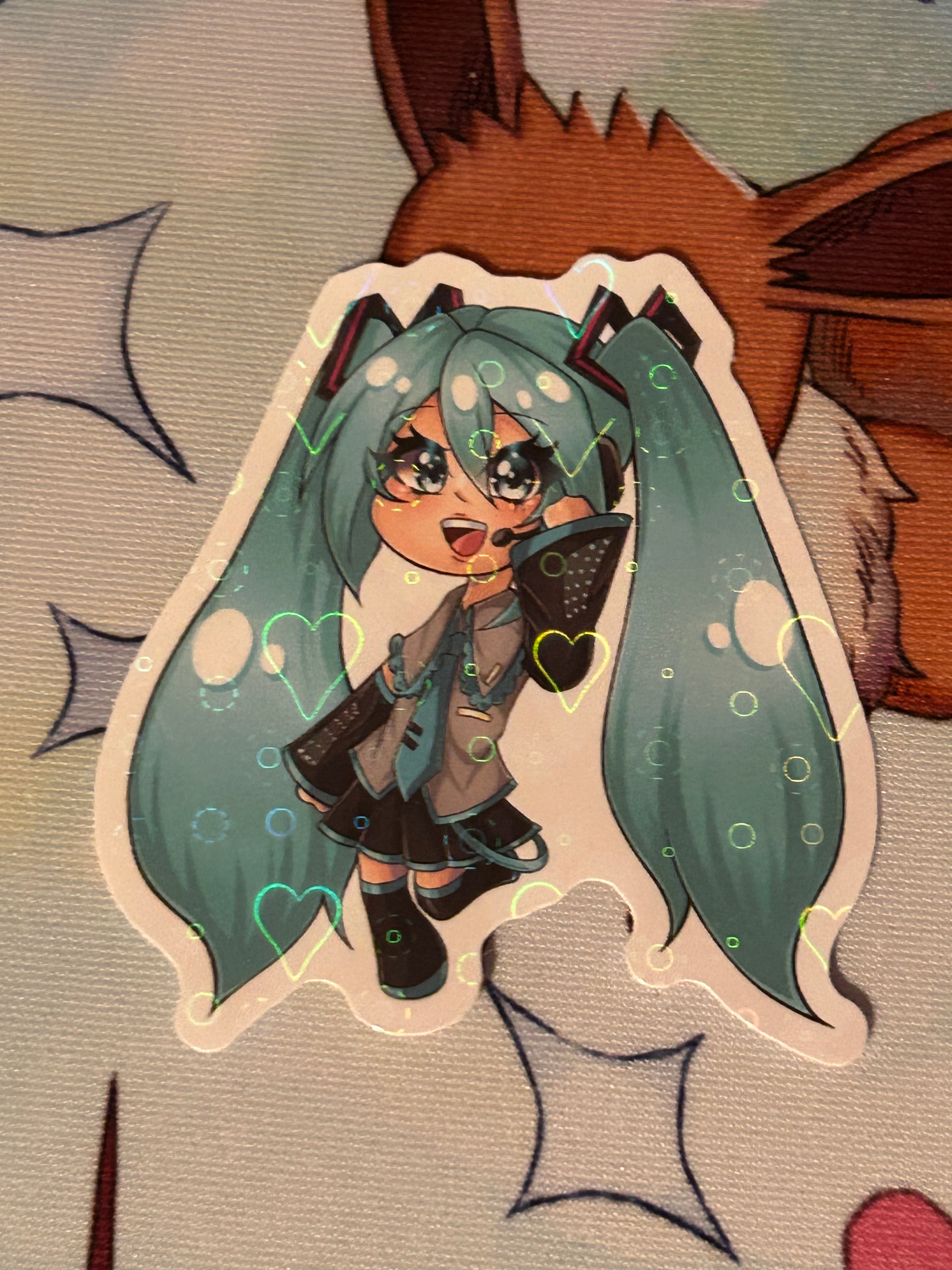 Vocoloid-Hatsune Miku Stickers