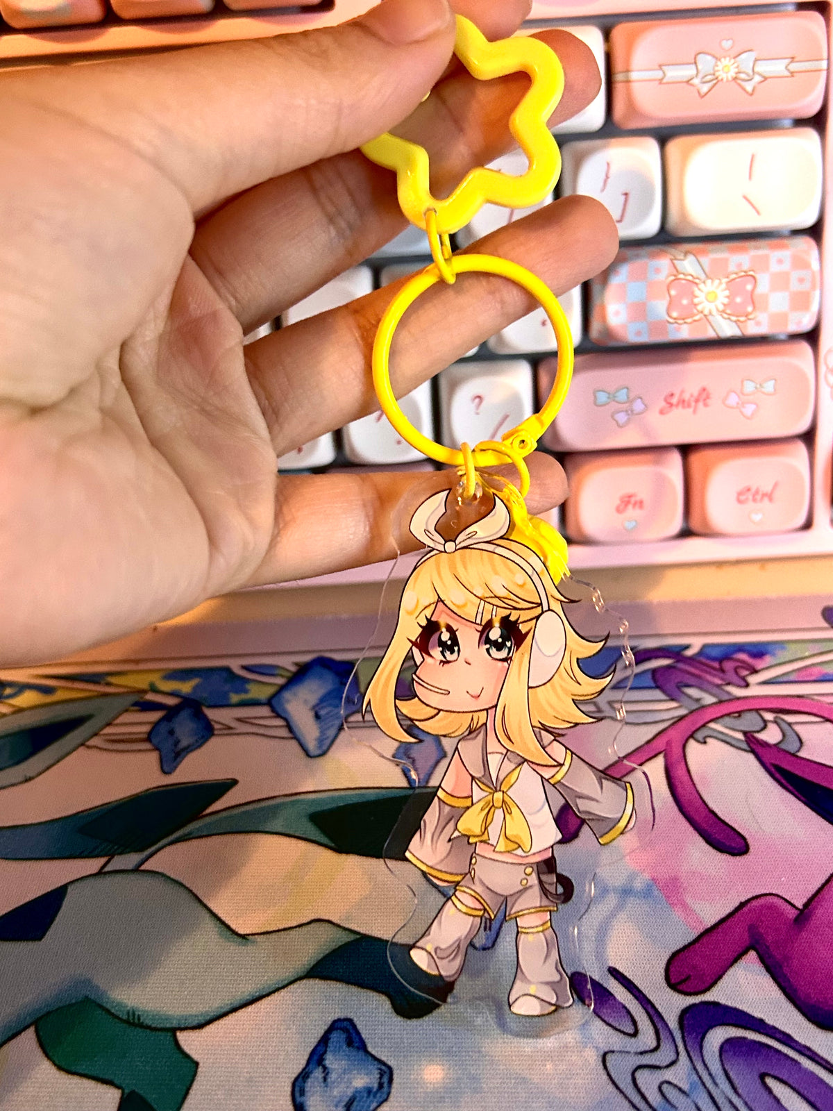 Vocaloid- Rin Acrylic charms